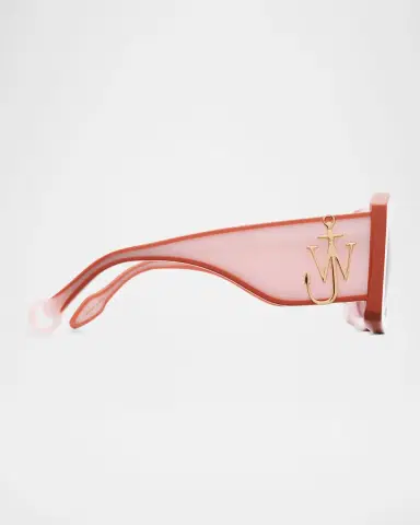 JW Anderson Bumper Square Acetate Sunglasses | Thumbnail 2 JW Anderson Bumper Square Acetate Sunglasses | Thumbnail 2