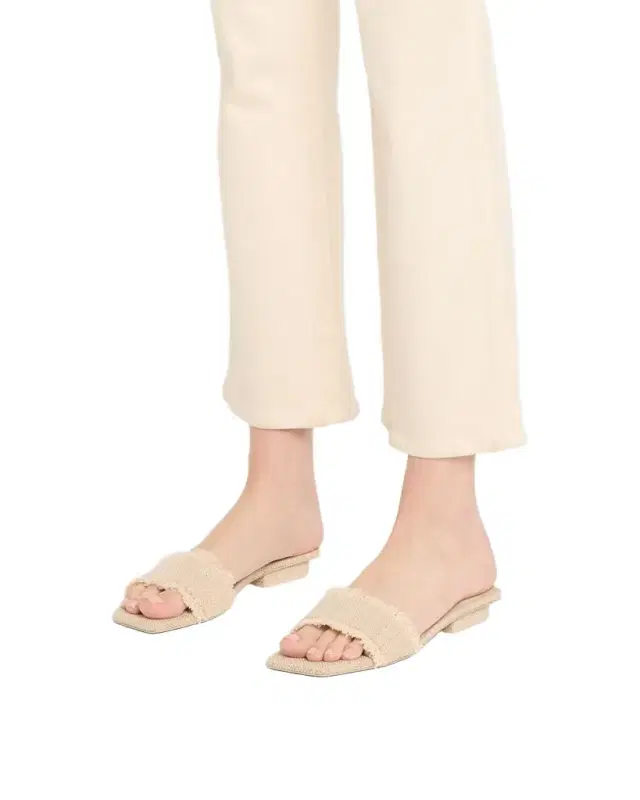 Cult Gaia Maya Frayed Jute Flat Sandals