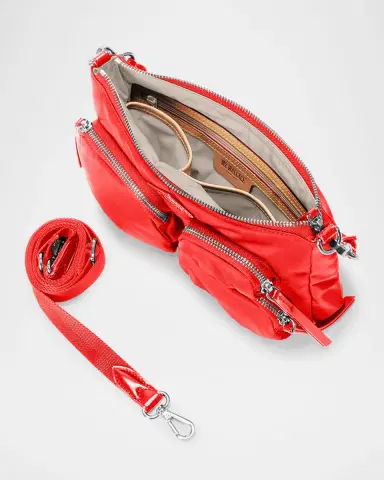 MZ Wallace Chelsea Petite Pocket Nylon Shoulder Bag | Thumbnail 5