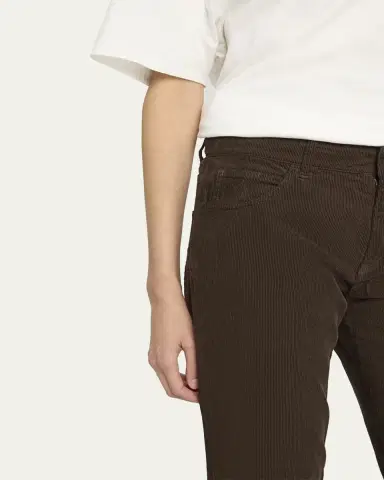 The Row Carlyl Corduroy Straight-Leg Pants | Thumbnail 14