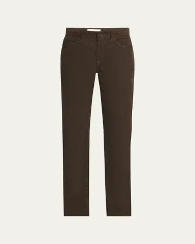 The Row Carlyl Corduroy Straight-Leg Pants | Thumbnail 10