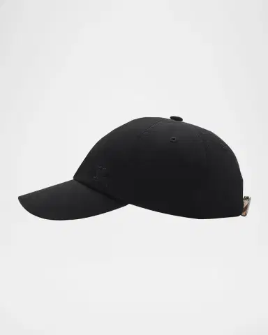 Burberry Men's Check-Strap EKD Baseball Cap | Thumbnail 4 Burberry Men's Check-Strap EKD Baseball Cap | Thumbnail 4