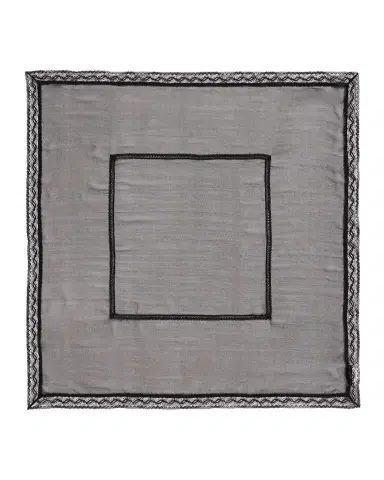 Dolce & Gabbana Lace Band Chiffon Scarf | Thumbnail 1