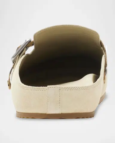 Burberry Men's Urchin Suede Clogs | Thumbnail 3 Burberry Men's Urchin Suede Clogs | Thumbnail 3