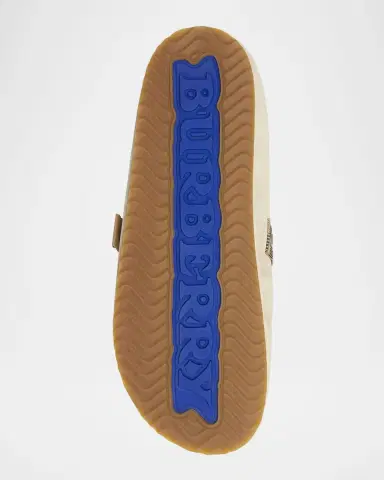 Burberry Men's Urchin Suede Clogs | Thumbnail 5 Burberry Men's Urchin Suede Clogs | Thumbnail 5