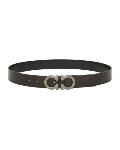 Ferragamo Men's Gancini Reversible Leather Belt | Thumbnail 1