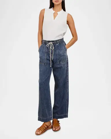 Rails Ryan Denim Drawstring Pants | Thumbnail 2