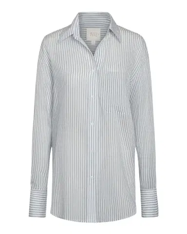 TWP Big Joe Striped Button-Front Shirt | Thumbnail 1 TWP Big Joe Striped Button-Front Shirt | Thumbnail 1