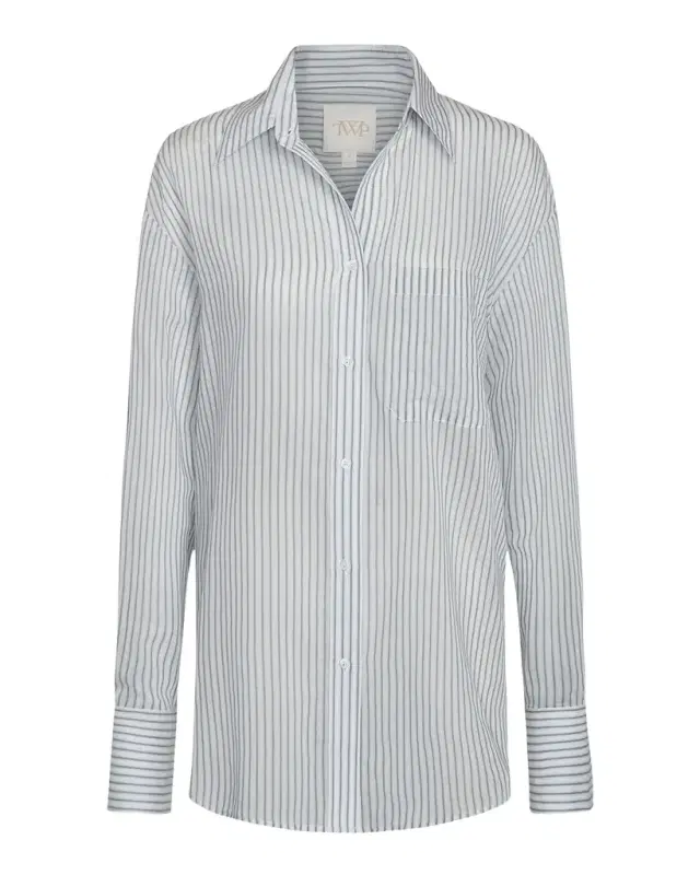 TWP Big Joe Striped Button-Front Shirt