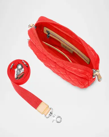 MZ WALLACE Metro Small Quilted Camera Crossbody Bag | Thumbnail 3 MZ WALLACE Metro Small Quilted Camera Crossbody Bag | Thumbnail 3