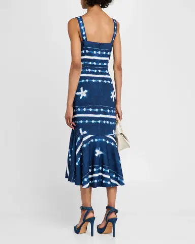 JBQ Natasha Shibori Midi Dress | Thumbnail 3 JBQ Natasha Shibori Midi Dress | Thumbnail 3
