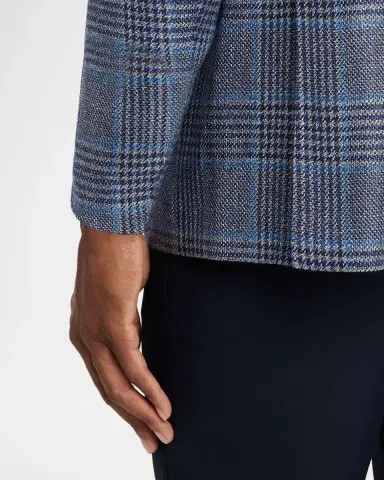 Kiton Men's Glen Plaid Single-Breasted Sport Coat | Thumbnail 8 Kiton Men's Glen Plaid Single-Breasted Sport Coat | Thumbnail 8