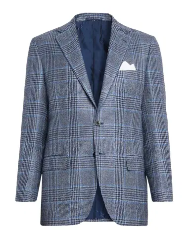 Kiton Men's Glen Plaid Single-Breasted Sport Coat | Thumbnail 1 Kiton Men's Glen Plaid Single-Breasted Sport Coat | Thumbnail 1