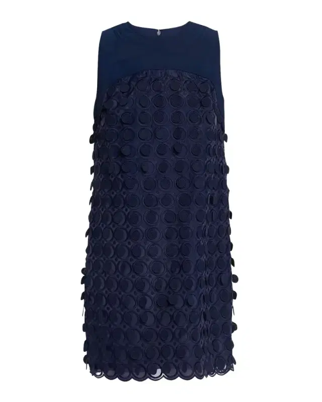 Trina Turk Bev 2 Cutout Woven Paillette Mini Dress
