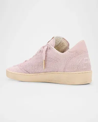 Golden Goose Ball Star Embroidered Cotton Low-Top Sneakers | Thumbnail 3 Golden Goose Ball Star Embroidered Cotton Low-Top Sneakers | Thumbnail 3