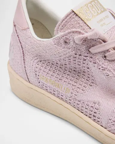 Golden Goose Ball Star Embroidered Cotton Low-Top Sneakers | Thumbnail 5 Golden Goose Ball Star Embroidered Cotton Low-Top Sneakers | Thumbnail 5