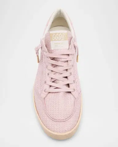 Golden Goose Ball Star Embroidered Cotton Low-Top Sneakers | Thumbnail 6 Golden Goose Ball Star Embroidered Cotton Low-Top Sneakers | Thumbnail 6