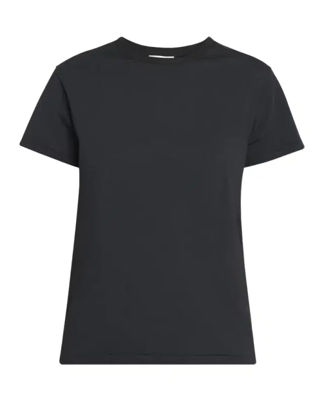 THE ROW Florie Short-Sleeve Cotton Top