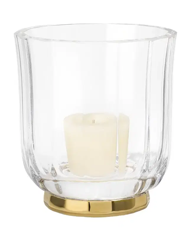 AERIN Delmara Crystal Votive Hurricane