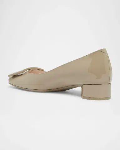 Roger Vivier Roundy Patent Buckle Ballerina Pumps | Thumbnail 2 Roger Vivier Roundy Patent Buckle Ballerina Pumps | Thumbnail 2