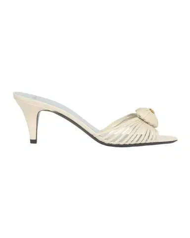 Valentino Garavani Royal Heart VLogo Leather Sandals | Thumbnail 1