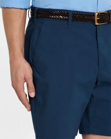 Peter Millar Men's Crown Comfort Flat-Front Shorts | Thumbnail 4 Peter Millar Men's Crown Comfort Flat-Front Shorts | Thumbnail 4