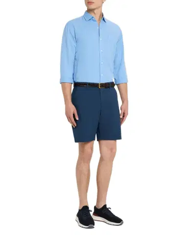 Peter Millar Men's Crown Comfort Flat-Front Shorts | Thumbnail 1 Peter Millar Men's Crown Comfort Flat-Front Shorts | Thumbnail 1