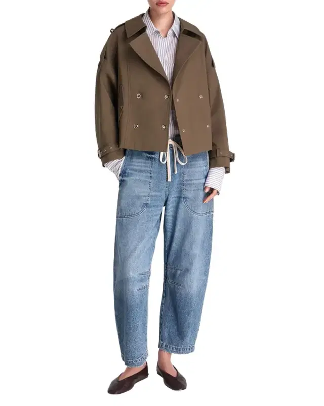 Bogie Short Trench Coat