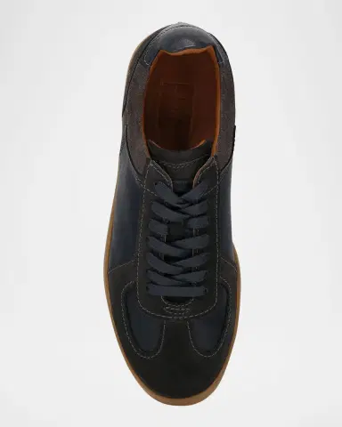 Frye Men's Cooper Leather Low-Top Sneakers | Thumbnail 4 Frye Men's Cooper Leather Low-Top Sneakers | Thumbnail 4