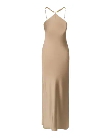 Staud Cadence Satin Maxi Dress | Thumbnail 1 Staud Cadence Satin Maxi Dress | Thumbnail 1