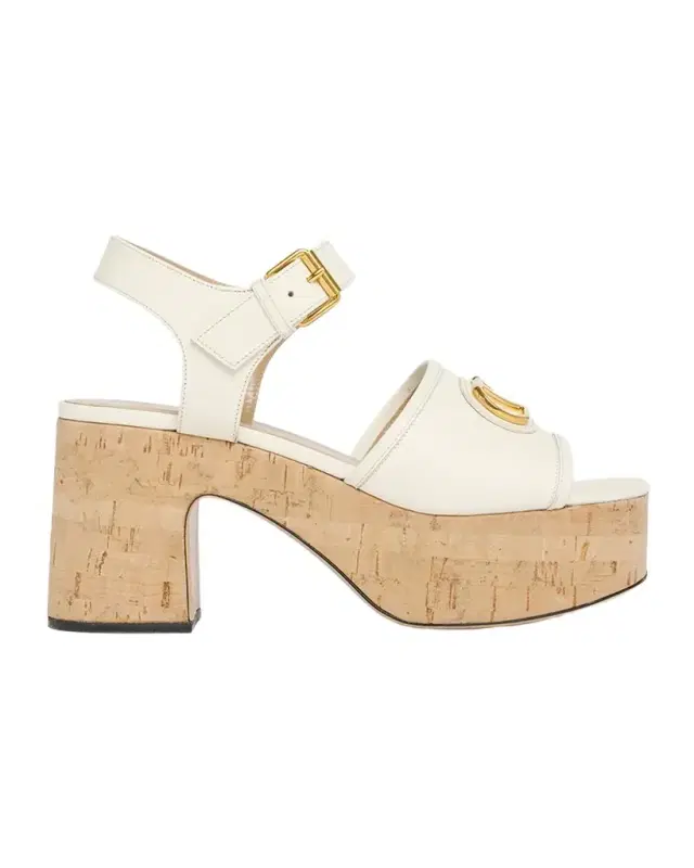 VLogo Signature Platform Sandals
