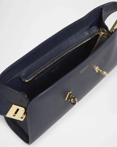 Ferragamo Hug Soft Leather Crossbody Bag | Thumbnail 4 Ferragamo Hug Soft Leather Crossbody Bag | Thumbnail 4