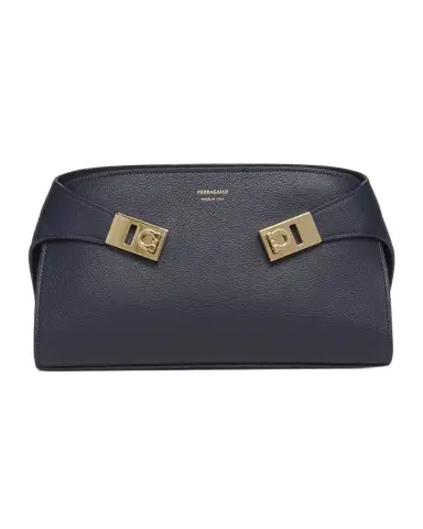 Ferragamo Hug Soft Leather Crossbody Bag | Thumbnail 1 Ferragamo Hug Soft Leather Crossbody Bag | Thumbnail 1