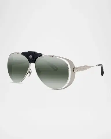 Vuarnet Men's Arctic 01 Titanium Aviator Sunglasses | Thumbnail 2 Vuarnet Men's Arctic 01 Titanium Aviator Sunglasses | Thumbnail 2