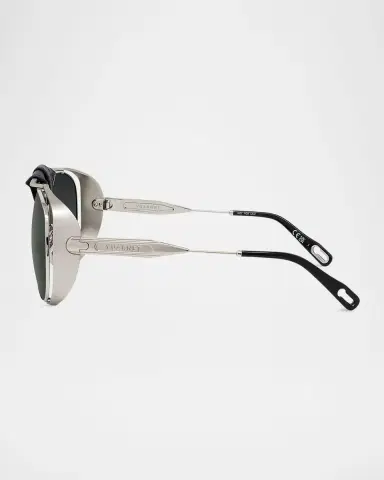 Vuarnet Men's Arctic 01 Titanium Aviator Sunglasses | Thumbnail 3 Vuarnet Men's Arctic 01 Titanium Aviator Sunglasses | Thumbnail 3