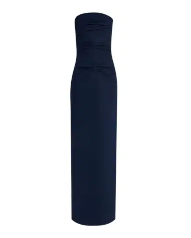 E.Stott Wallis Strapless Cady Column Gown | Thumbnail 1