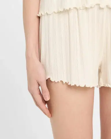 Eberjey Pointelle Short-Sleeve Tee | Thumbnail 3 Eberjey Pointelle Short-Sleeve Tee | Thumbnail 3
