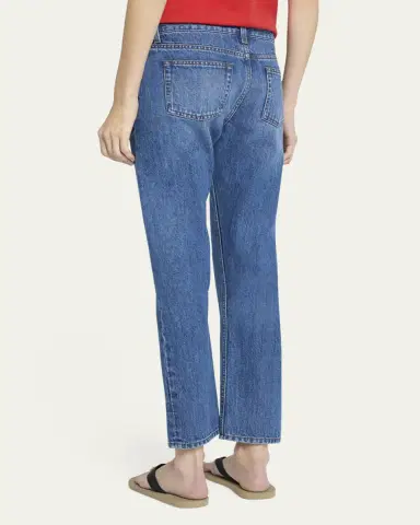 The Row Riaco Slim-Leg Ankle Jeans | Thumbnail 7