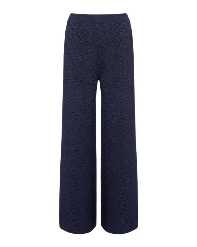 Eres Goland Knit Wide-Leg Trousers