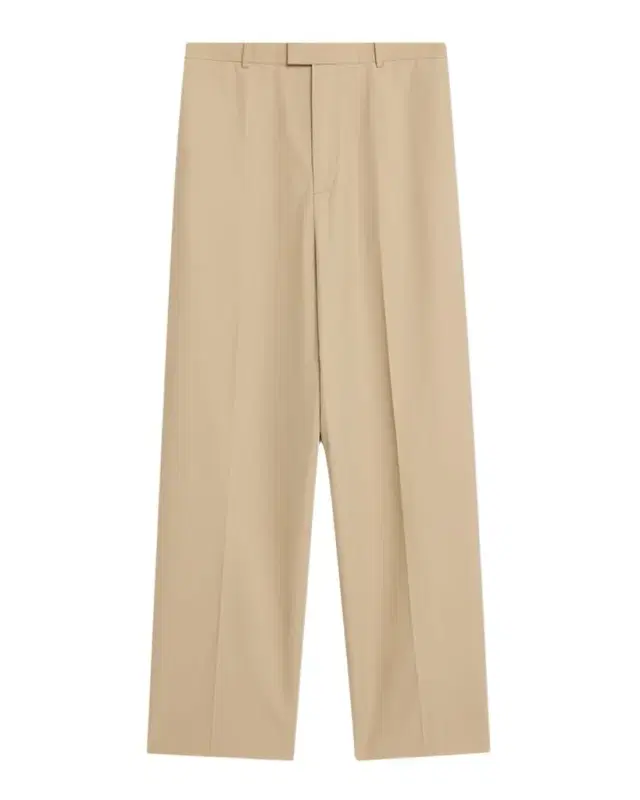 Men 's Cotton Twill Straight-Leg Trousers