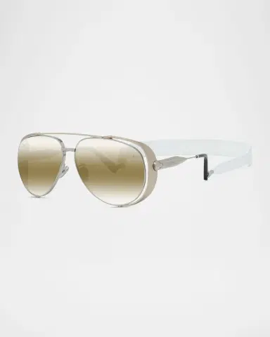 Vuarnet Men's Arctic Titanium Aviator Sunglasses | Thumbnail 7