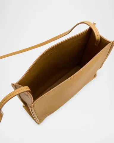 THE ROW To Go Small Crossbody Bag in Napa Leather | Thumbnail 4