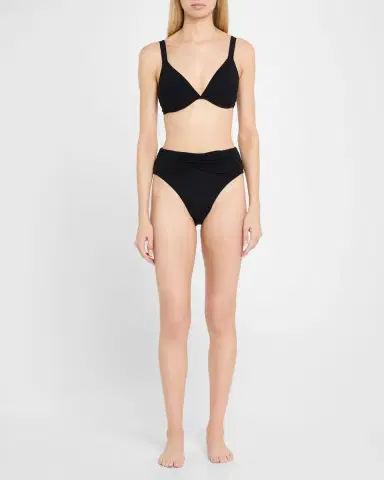 JETS Australia Rib Textured Underwire Bikini Top | Thumbnail 2