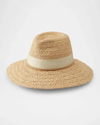 Helen Kaminski Leoni Raffia Woven Fedora | Thumbnail 3