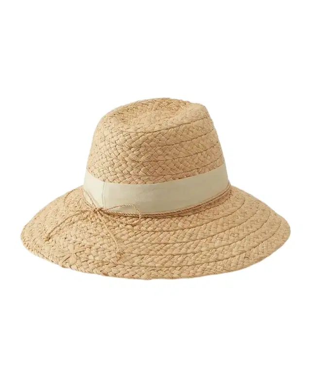 Helen Kaminski Leoni Raffia Woven Fedora