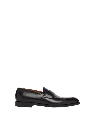 Zegna Men's Calfskin Penny Loafers | Thumbnail 1