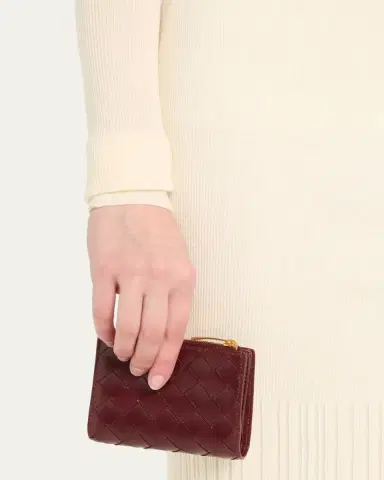 Bottega Veneta Small Bifold Zip Wallet | Thumbnail 6