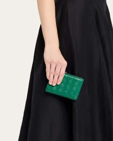 Bottega Veneta Small Bifold Zip Wallet | Thumbnail 9