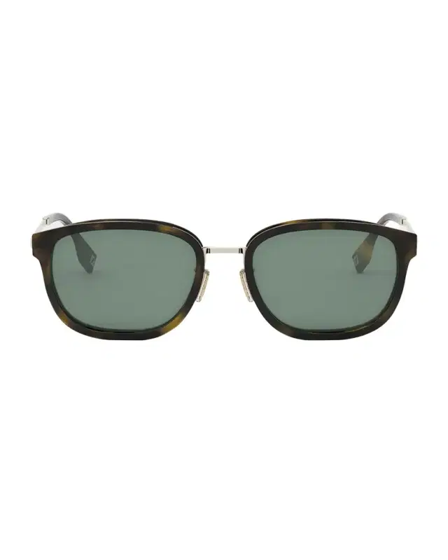 Men's Travel Metal Round Sunglasses