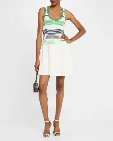 Trina Turk Veronkia Striped Knit Tank Dress | Thumbnail 2 Trina Turk Veronkia Striped Knit Tank Dress | Thumbnail 2